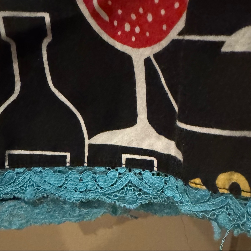 Colorful Cocktail Print Pants - Picture 8 of 8